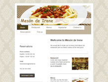 Tablet Screenshot of mesondeirene.com